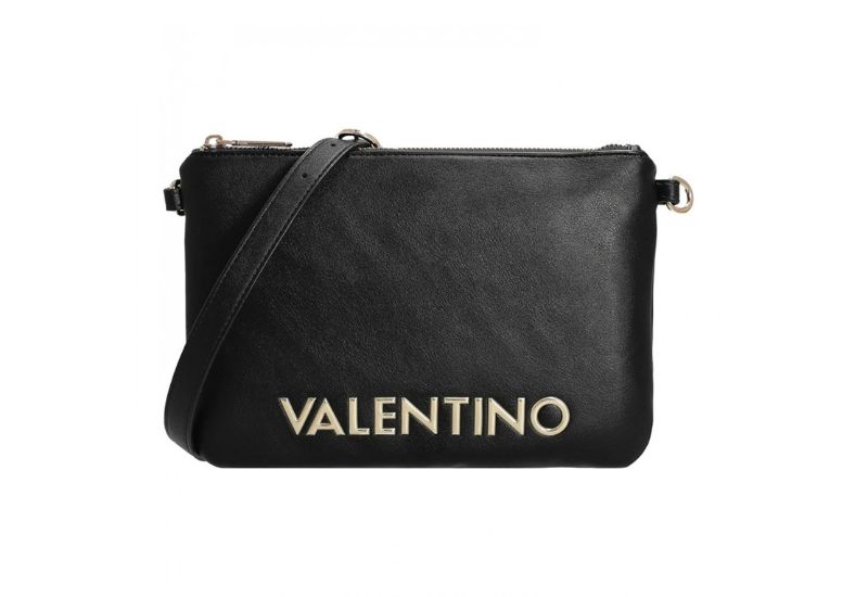 Bolso Bandolera Mujer Fosca RE Valentino Bags, Negro